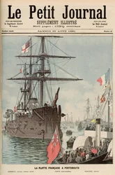 Den franske flottiljen i Portsmouth, fra 
